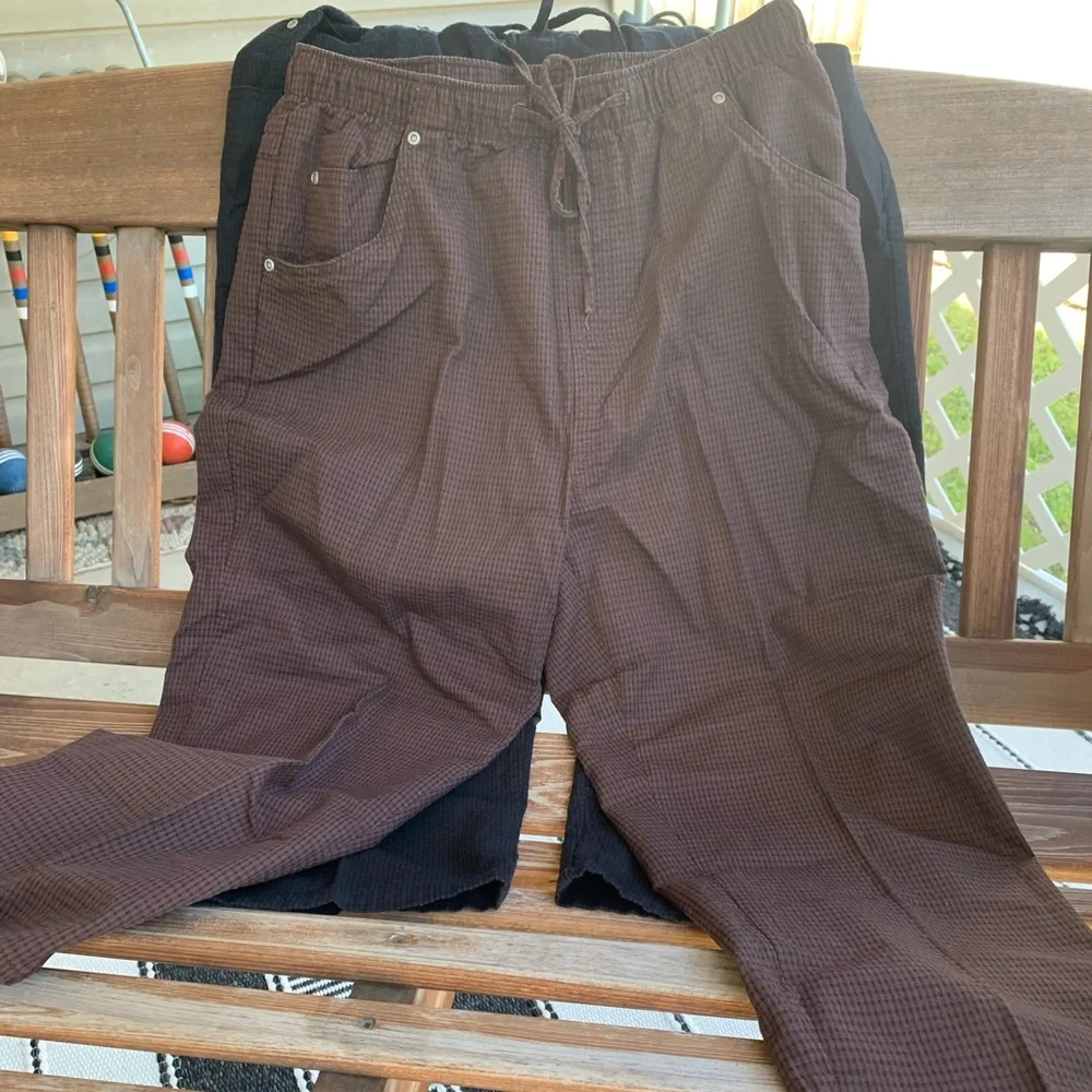 Capri Checkered Trousers - Picture 2 of 3